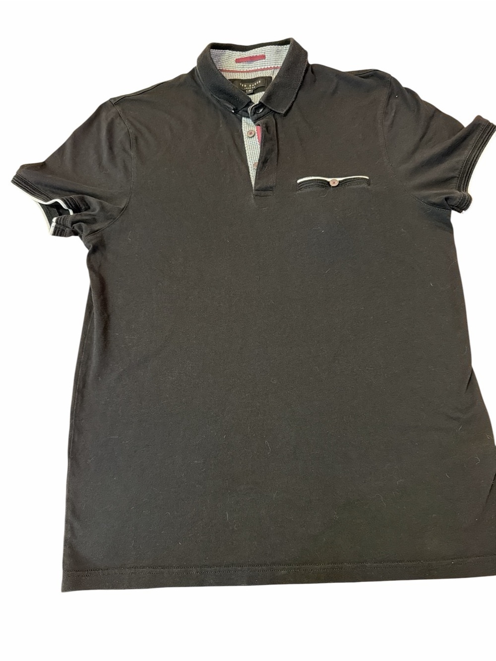 Ted Baker Men’s Polo Shirt, size 3 (Small) black